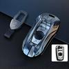 Для BMW 3 5 серии X1 X3 X4 X5 X6 G20 G30 G05 G01 G02 цинковый сплав серебристый чехол для автомобильного ключа без ключа чехол для ключа автомобильные аксессуары