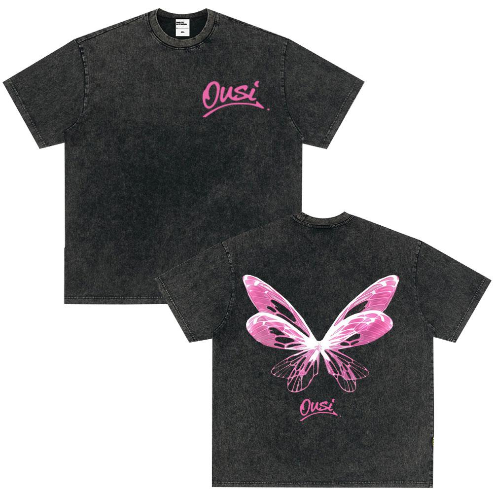 Omar Courtz Por Si Manana No Estoy Album Print T Shirts Men Women Fashion Tshirt Oversized Vintage Washed TShirts Streetwear