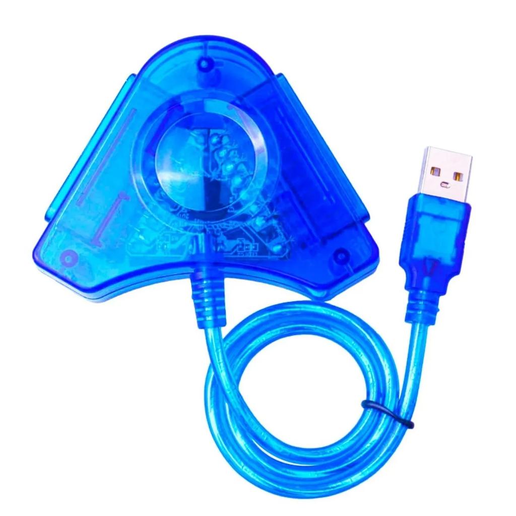 For PS2 To PC Conventer Plug and Play 1 PC Computer To 2 for PS2 Adapter Converter Cable for WIN98