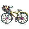 Shining Bicycle Brooch for Women Unisex Flowers Bike Corsage Pins Gifts