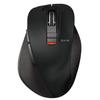 Беспроводная мышь ELECOM Bluetooth Grip Бесшумный дизайн 5 кнопок Размер M Черный EX-G Multi-Pairing M-XGM15BBSBK
