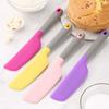 Silicone Scraper Spatula for Baking Cooking Food Grade Cream Mixer Butter Blender Salad Stirrer Multifunctional Kitchen Tool for Home Bakery