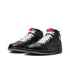 Air Jordan 1 Mid SE Black Metallic Reimagined Unisex Sneakers Silver-Metallic University-Red HV5177-010