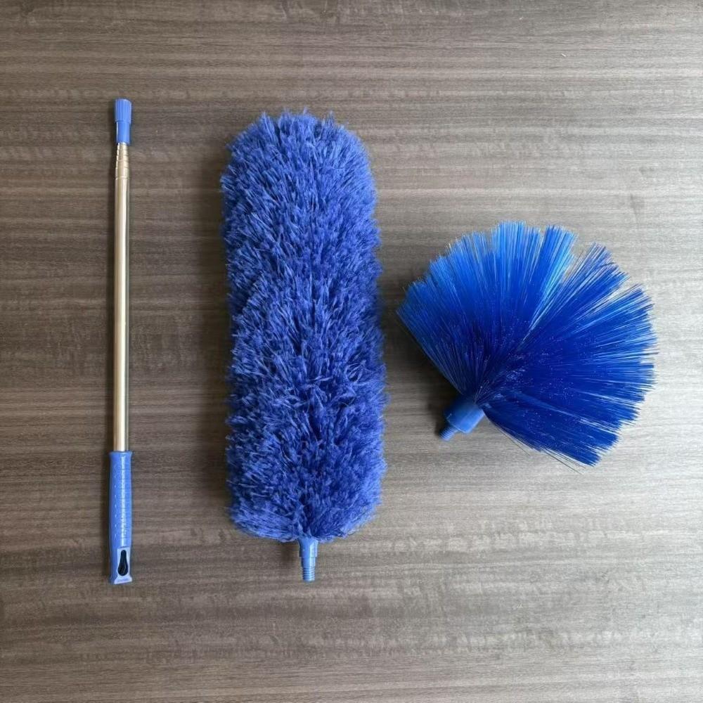 Washable Telescopic Duster Ceiling Cleaning Cleaner Brush Spider Web Removal Home Cleaning