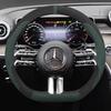 Suede Car Steering Wheel Cover for Mercedes Benz E GLC CLE CLA CLS C B A T GLA SLC 260 200 300 400 220 350 250 180 Accessories BG1