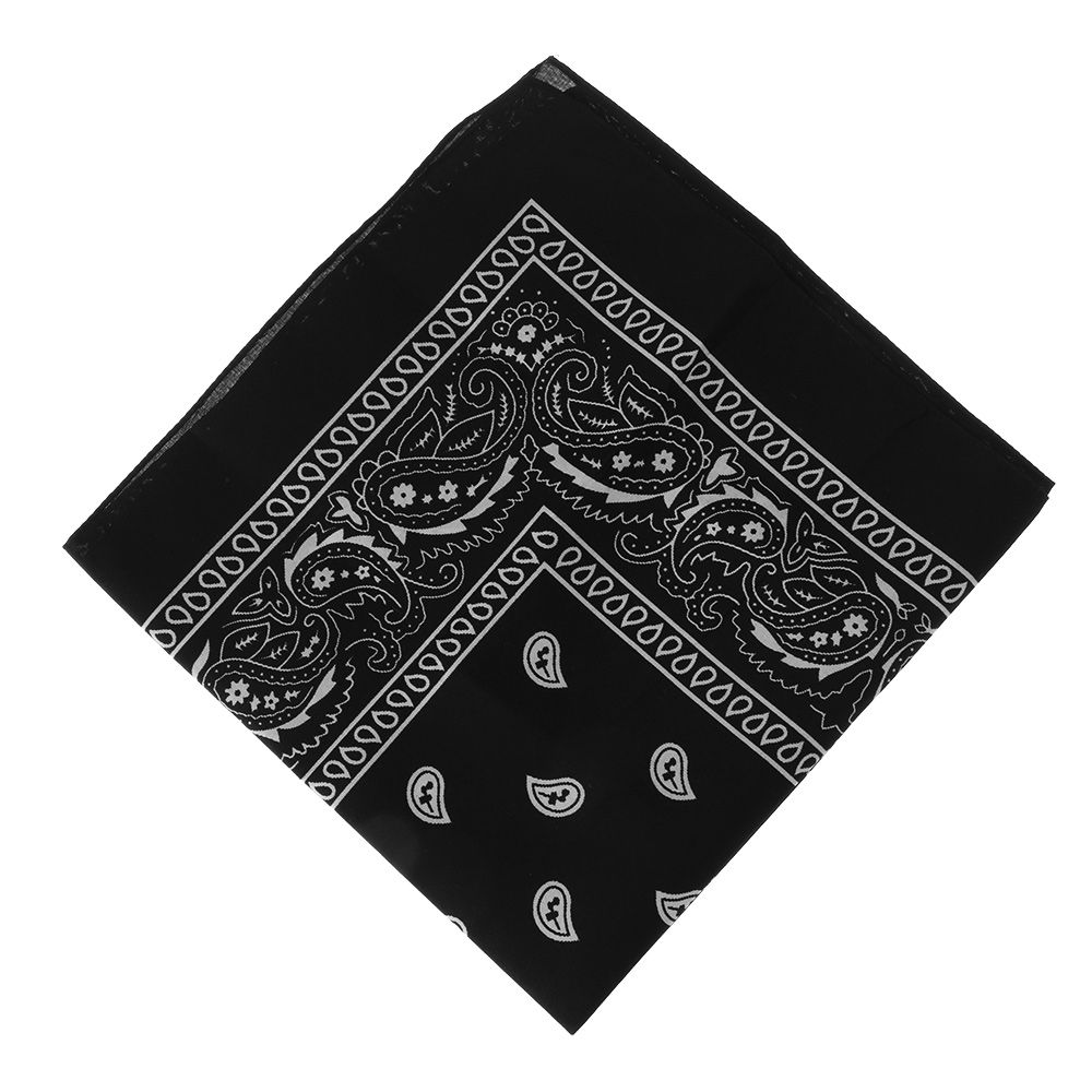 Sports Supplies Headwear Handkerchief Hair Band Printed Square Scarves Wristband Paisley Bandana