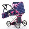 Poussette Pour Poupée 3 En 1 Kinderplay Landau Poussette Nacelle Avec Sac Et Literie (KP0200T)