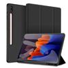 Умный кожаный флип-чехол для Samsung Galaxy Tab S8 S7 S9 Fe 11 дюймов Funda Galaxy Tab S7 Plus FE S8 S9 Plus 12,4 с лотком для ручек Smart Cover