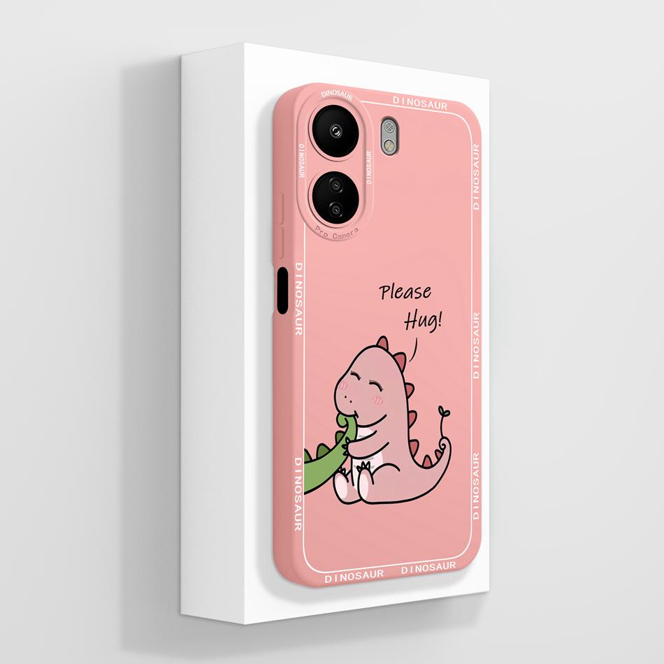 Simple Cover For Poco C65 4G Phone Case Elegant-Butterfly Housing For Xiaomi POCO C 65 Soft Liquid Silicone Fashion Back Covers