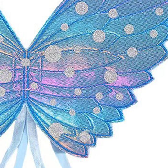 Градиентное крыло бабочки для девочек, крыло феи-принцессы, крыло бабочки, костюм для нарядного платья на день рождения, свадьбу, аксессуары для Хэллоуина для вечеринок, выступлений