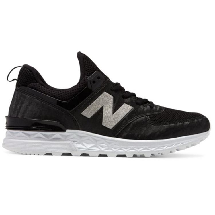 New Balance 574 Sport Черный/Белый Женские WS574SAD