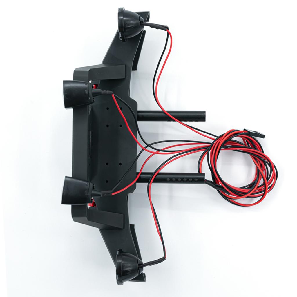 Передний бампер из алюминиевого сплава, совместимый с 1 10 TRX4 Axial SCX10 90046 SCX10 III AXI03007 AXI03003 RC Car