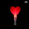 1Pc Colors Change LED Glow Stick Heart Star Shape Luminous Concert Cheering Tube Wedding Party Light Stick