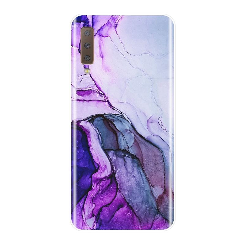 Чехол для телефона Samsung Galaxy A3 A5 A7 2016 2017, Мягкая силиконовая задняя крышка с мраморным рисунком для Samsung Galaxy A6 A8 Plus 2018 A5 A7