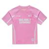 Li Ning E-Sports Series Letter Print Loose Fit Raglan Short Sleeve T-Shirt Unisex Tops Peach-Wood-Pink ATSU703-1