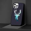 Черный чехол для iPhone 14 11 13 Pro Max 12 Mini XR 7 8 Plus SE 2020 XS 6 6S + чехол, мягкая сумка для мобильного телефона, чехол с изображением оленя, художественный постер