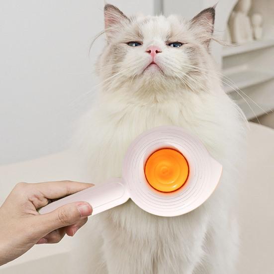 Щетка для чистки волос домашних животных Щетка для ухода за кошками с кнопкой освобождения Щетка для кошек