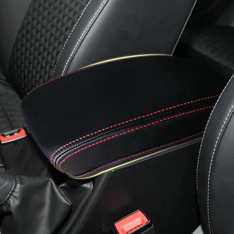 PU Leather Car Center Armrest Arm Rest Box Case Cover Cushion Pad For Skoda Octavia 2007 2008 - 2014 2015 2016 2017 2018 2019