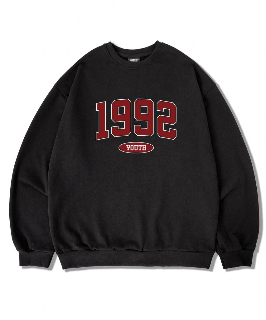 UNDEROFF Настоящий Свободный Овсяный Свитшот 1992
