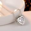 925 Silver Bead Necklace Pendant AAA Zircon For Women Clavicle Chain Necklaces Wedding Party Fashion Jewelry Gift