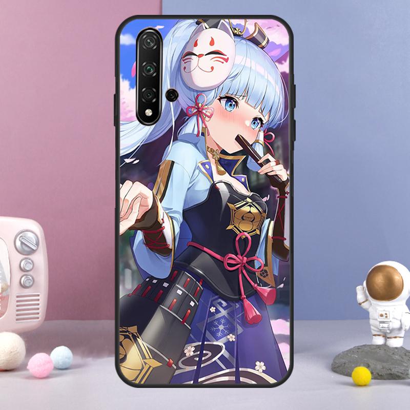 Genshin Impact Kamisato Ayaka For Huawei Nova 5T 9 10 SE 7i 8i 11i 12i Y73 Y90 Y70 Y72 Y61 Y91 Y60 P20 P30 P40 Lite Case