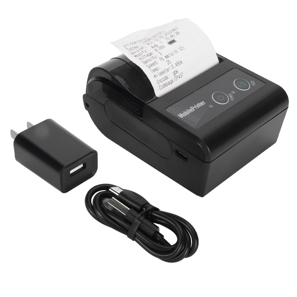 58 мм Мини Термопринтер POS Ручной Bluetooth Принтер Чеков Карманный Принтер для Мобильных Телефонов