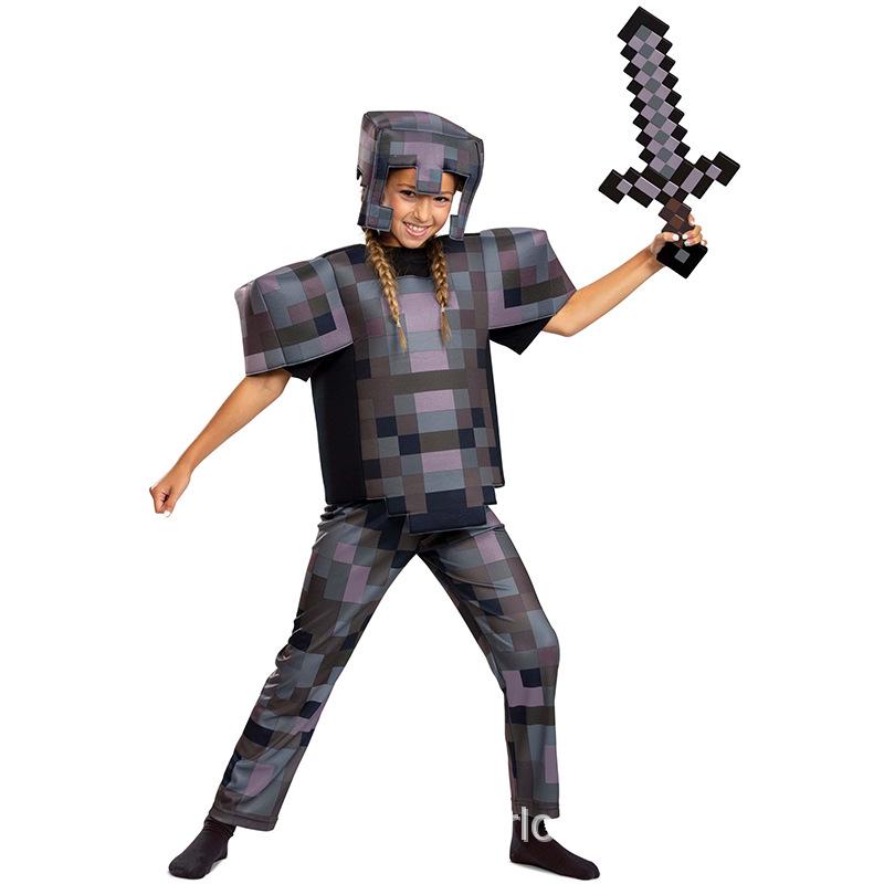 Костюм Алмазной Брони Хэллоуин для Детей Minecraft