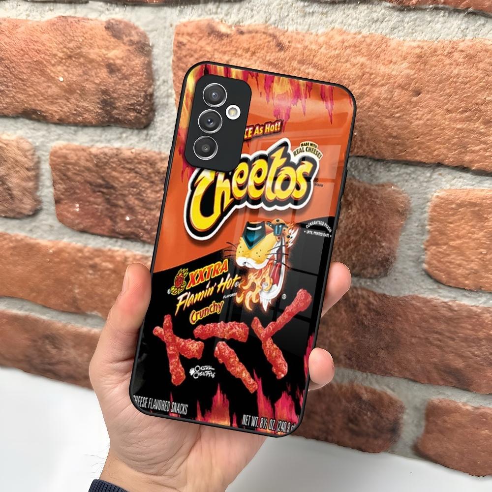 snack food Cheetos Phone Case for Samsung A15 A25 A35 A55 A14 A12 A22 A32 A52 A11 A21 A31 A51 A05 A24 A34 A54 A13 23 A33 A53