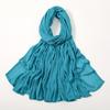 180*95cm Big Size Women Plain Solid Cotton Rayon Hijab Scarf Lady High Quality Wraps Shawls Muslim Modal Headband Islamic