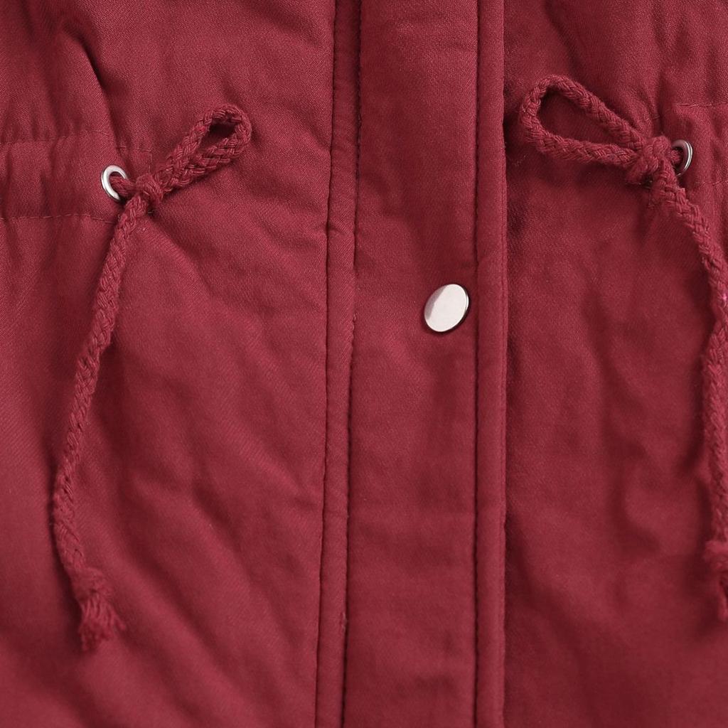 Женская зимняя теплая верхняя одежда с меховым воротником и капюшоном больших размеров, утолщенная свободная женская хлопковая одежда