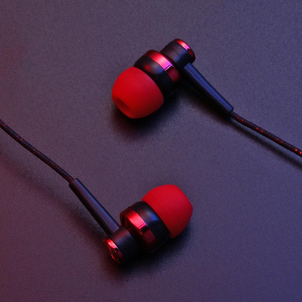 Mobile Phone Earpiece Bass Stereo In-Ear Earphone 3.5mm Earbuds HiFi Headphone