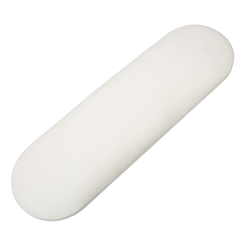 Nail Art Hand Pillow Soft PU Leather Easy Clean Manicure Arm Rest Cushion for Nail Salon White