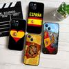Spain Flag Phone Case for Samsung Galaxy M56 A36 A32 A33 A05 A05S A06 A16 A20 A11 A12 A13 A15