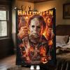 Halloween Horror Movie Poster Blanket Perfect All Seasons Soft Comfortable Sofa Office Nap Travel Festive Gift