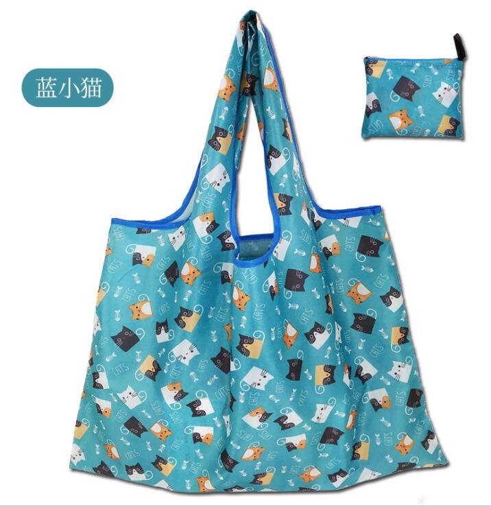 Многоразовые складные сумки для покупок, большие размеры, высокое качество, легкая складная сумка-тоут с ручкой, женская сумка на плечо