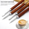 Changbaosen 5-Piece Coffee Latte Art Carving Pen Set