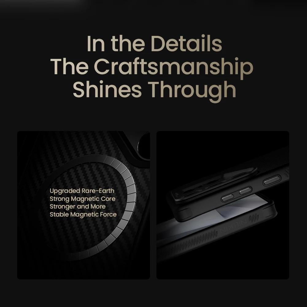 Чехол Magsafe из арамидного волокна для Samsung Galaxy S25 Ultra с подставкой, противоударный для Samsung S25 Ultra, магнитные чехлы
