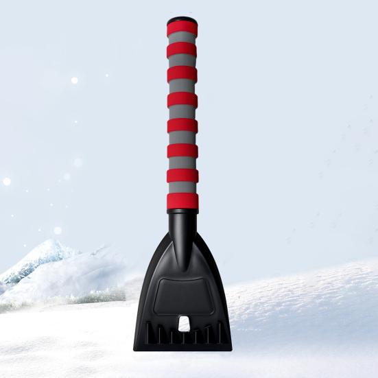 Car Snow Shovel Ice Scraper Multi-Purpose Winter Tool for Windshield Windows Ergonomic Handle Scratch-free Snow Removal Tool