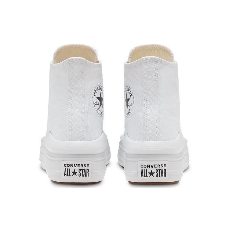 Converse Chuck Taylor All Star High Move White Ivory Женские кроссовки Natural-Ivory Black 568498C