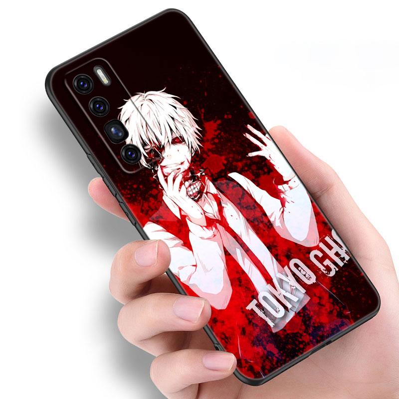 Модный чехол «Токийский гуль» с аниме «Канеки Кен» для Huawei NOVA 8 9 Pro 8i 7i 7SE Y60 5T Mate 40 30 20 10 Lite Honor 50 30 Pro Plus 30S
