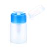 Manicure UV Gel Cleaner Nail Polish Remover Clean Acetone Pump Dispenser Container Empty Bottle