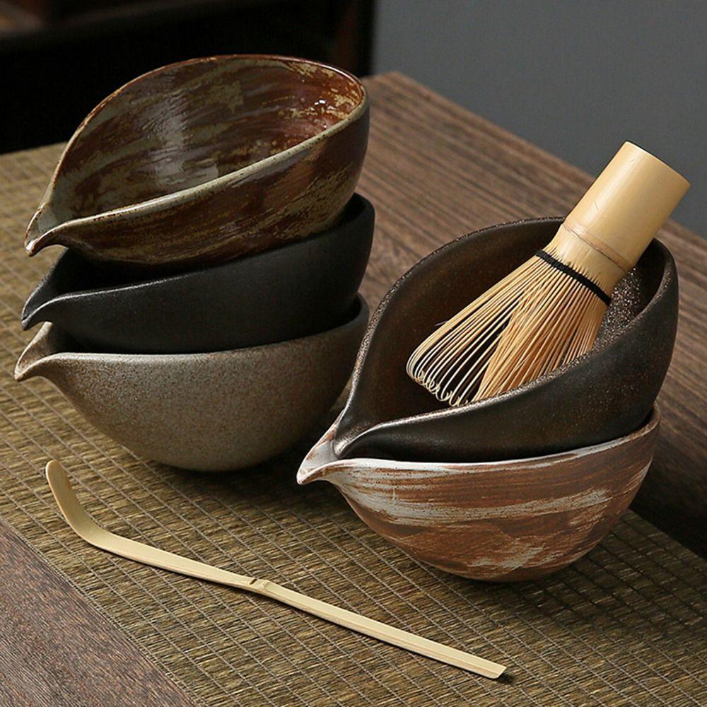 4 шт. Набор для приготовления японского чая матча пищевого класса, многоразовый японский венчик для чая матча Часен, набор для перемешивания