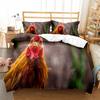 Пододеяльник с изображением фермерской курицы King Queen, комплект постельного белья с изображением милого цыпленка, семейное одеяло с изображением животных, 2/3 предмета из полиэстера, покрывало