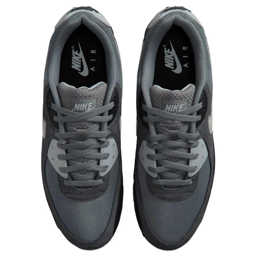 Nike Кроссовки Air Max 90 Smoke Grey Black Унисекс Темно-серый Фотоновая пыль DM0029-020