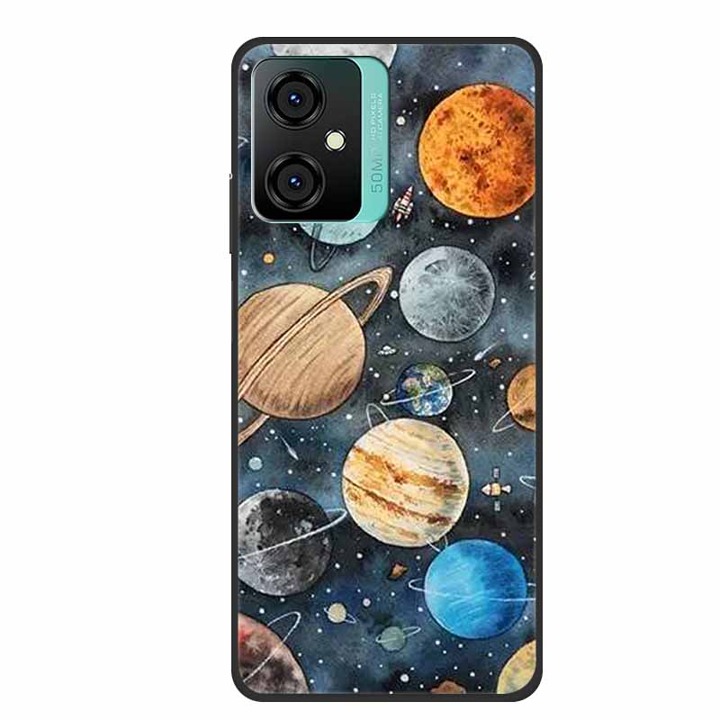 Чехол для Blackview Oscal C70 Мультяшное Животное Чехол для Телефона Роскошный Силикон ТПУ Для Blackview C70 C 70 Мягкие Защитные Чехлы Coque