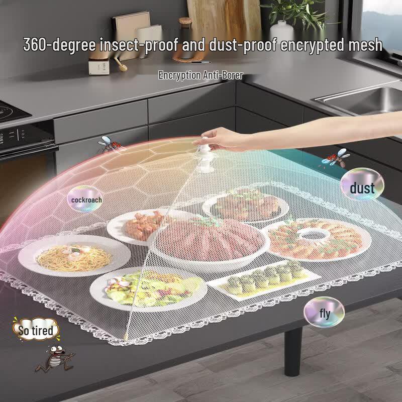 Foldable Anti-Insect Food Mesh Cover