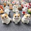 Мультяшные Животные Мини Сюрприз-Пакетики Симуляция Маленькие Игрушки Кавайные Кролики Кошки Детские Смоляные Настольные Мини-Украшения Игрушки Подарки