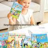 Blue Puppy DIY Coloring Book: Holiday Party Cartoon & Doodle Picture Book
