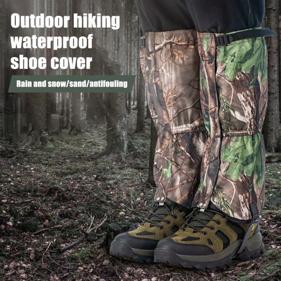 1 пара гетр, дышащие водостойкие застежки, дизайн ленты, регулируемые гетры для зимних ботинок, защита ног для охоты, скалолазания
