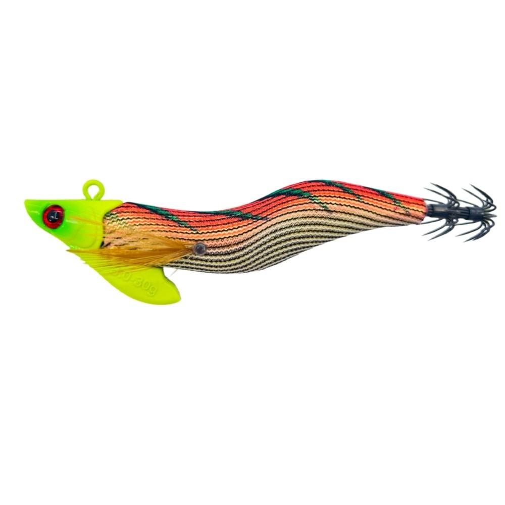 30g Weight S-Shaped Design Lure 12.5cm Length Rattle Fishing Lure For Squid Fishing